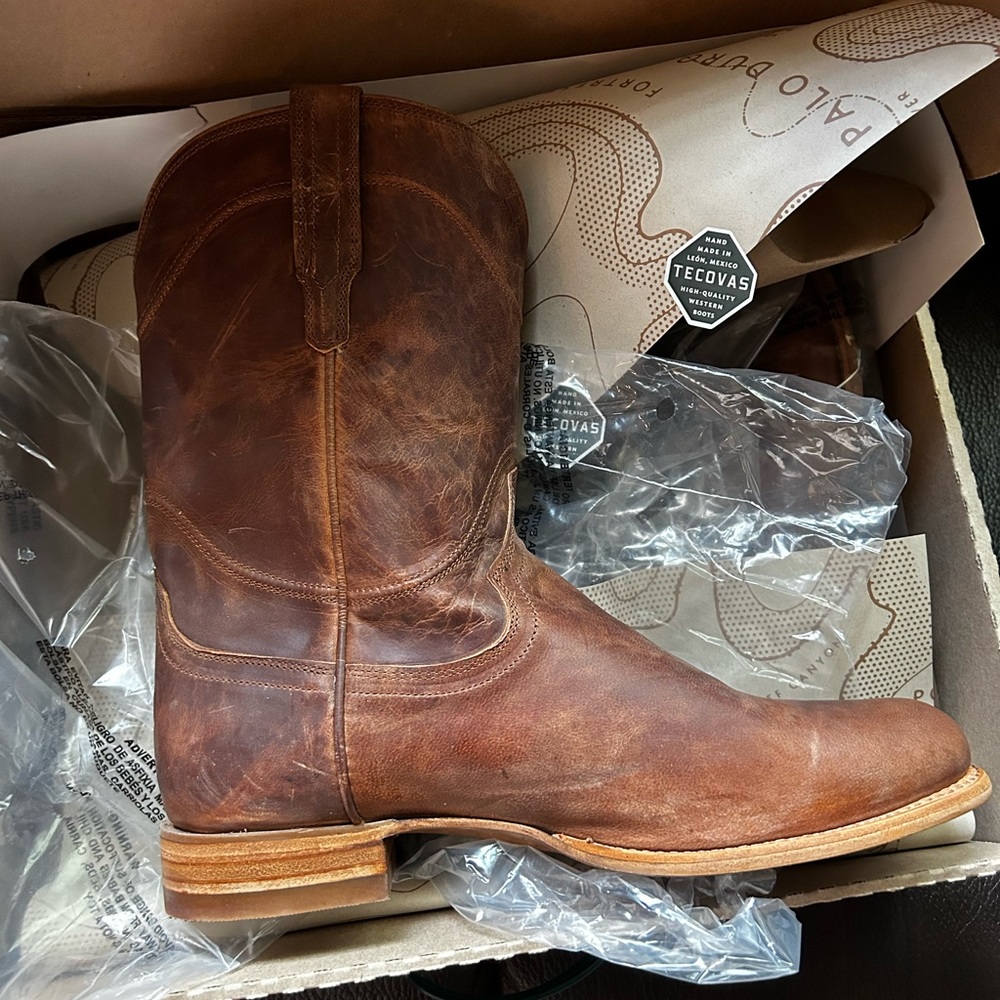 Tecovas Brand New Men’s Cowboy boots “The Earl” in Scotch Goat - Size 12.5